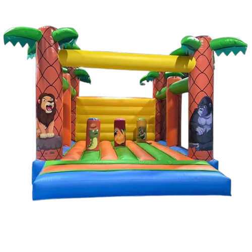 Animal Theme Toddler Bounce House Commercial Inflatable Park for Kids Party