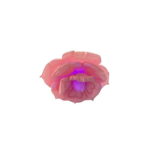 Inflatable Rose Flower Hanging Decorations Glowing for Lobby Wedding Stage Decorations inflatable flowers hot sales in 2025