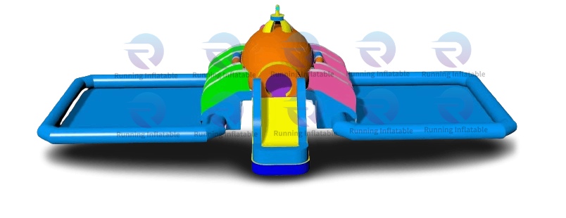 Inflatable Swimming Pool With Slide