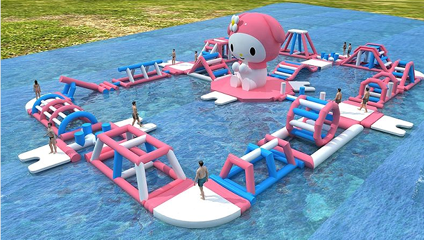 Beat the Heat with RunningInflatable's New Cartoon Inflatable Water Parks!